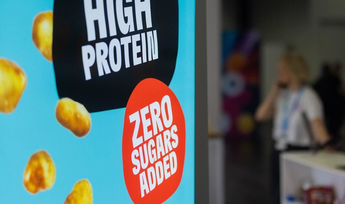 Eine Botschaft der Fibo: Bewegung ist wichtig, dabei aber bitte nicht die richtige Ernährung vergessen.