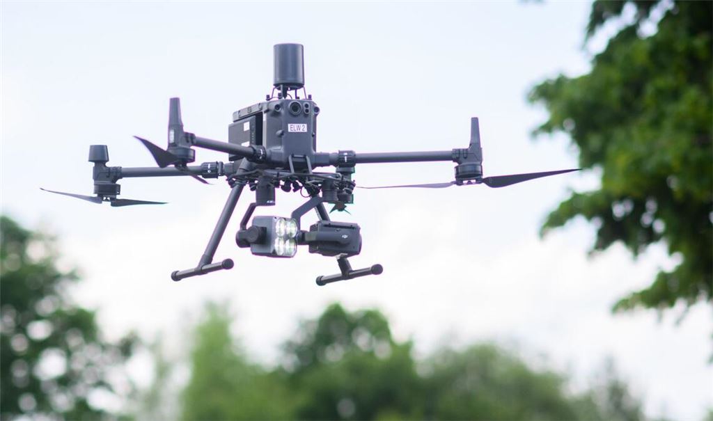 Eine Drohne vom Typ DJI Matrice M300 RTK (Symbolbild).