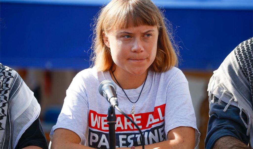 Eine Hilfsflotte mit Greta Thunberg an Bord ist auf dem Weg nach Gaza.