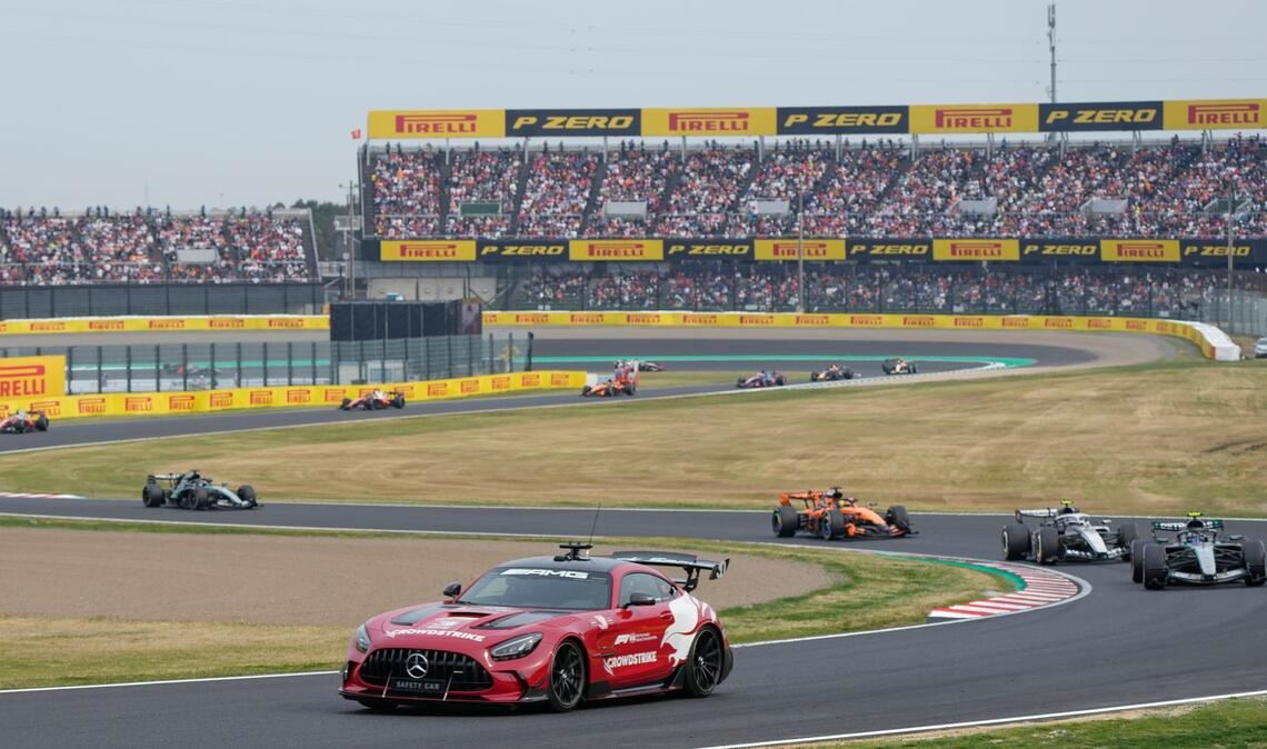 Eine Safety-Car-Phase entschied das Rennen in Suzuka.