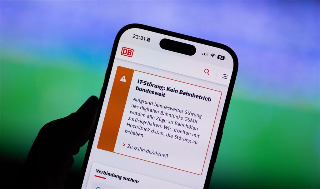 Eine Störung des Bahnfunksystems hatte drastische Folgen.