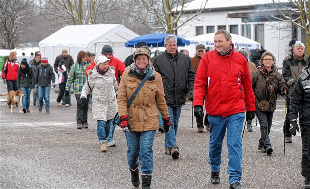 Eine Wanderung markiert den Auftakt des 10. Glühweinfests beim MV Enzberg.