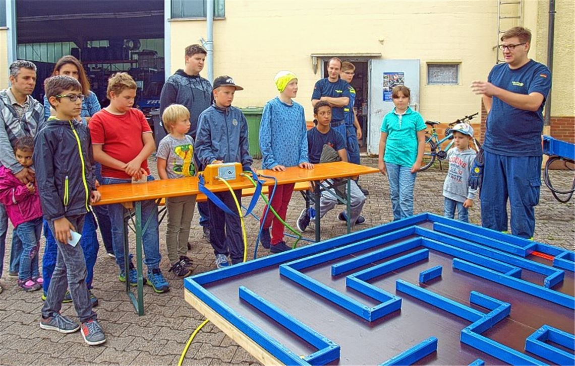 THW wirbt um neue Nachwuchshelfer