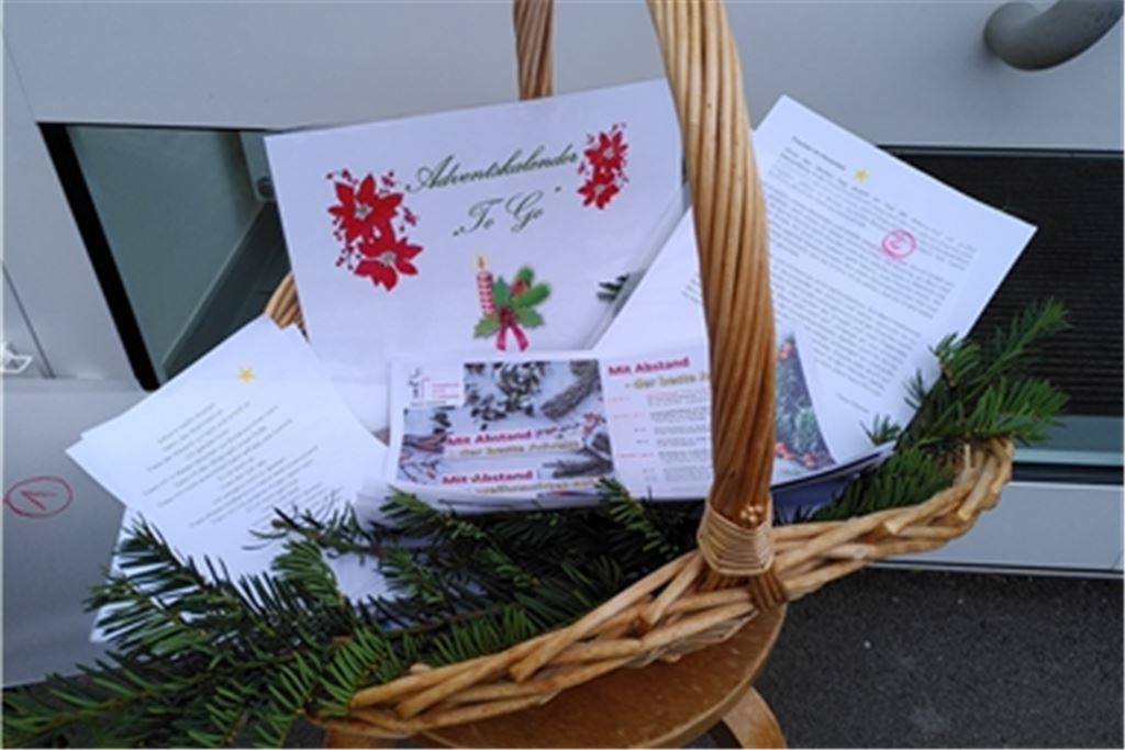 Eine der neuen Ideen ist ein Adventskalender „to go“ mit Impulsen zum Mitnehmen. Foto: privat