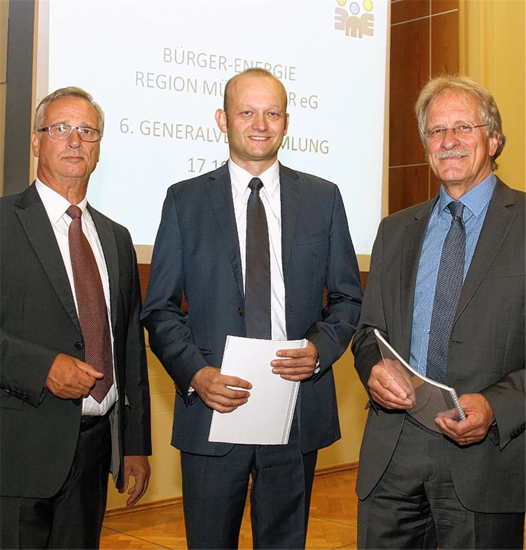 Bürgerenergie wirft drei Prozent Dividende ab