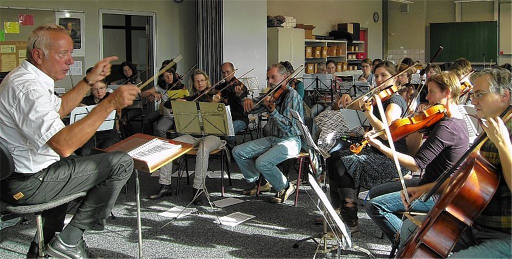 Eine erste Probe des Orchesters hat bereits stattgefunden. Vom Ergebnis können sich Musikfreunde Mitte März im Mühlehof überzeugen.