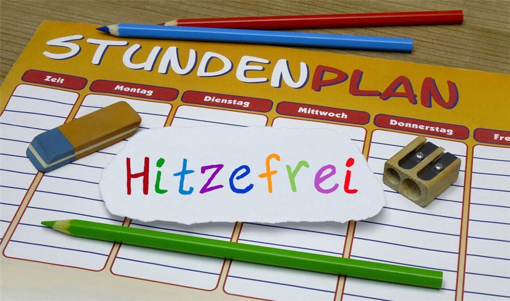 Eine generelle Vorgabe, ob und unter welchen Umständen hitzefrei in Schulen gegeben wird, gibt es nicht.