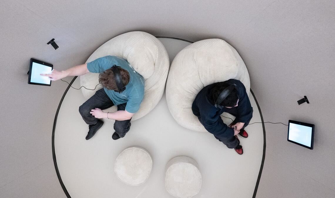 Eine interaktive Ausstellung im Dresdner Hygienemuseum widmet sich der mentalen Gesundheit.