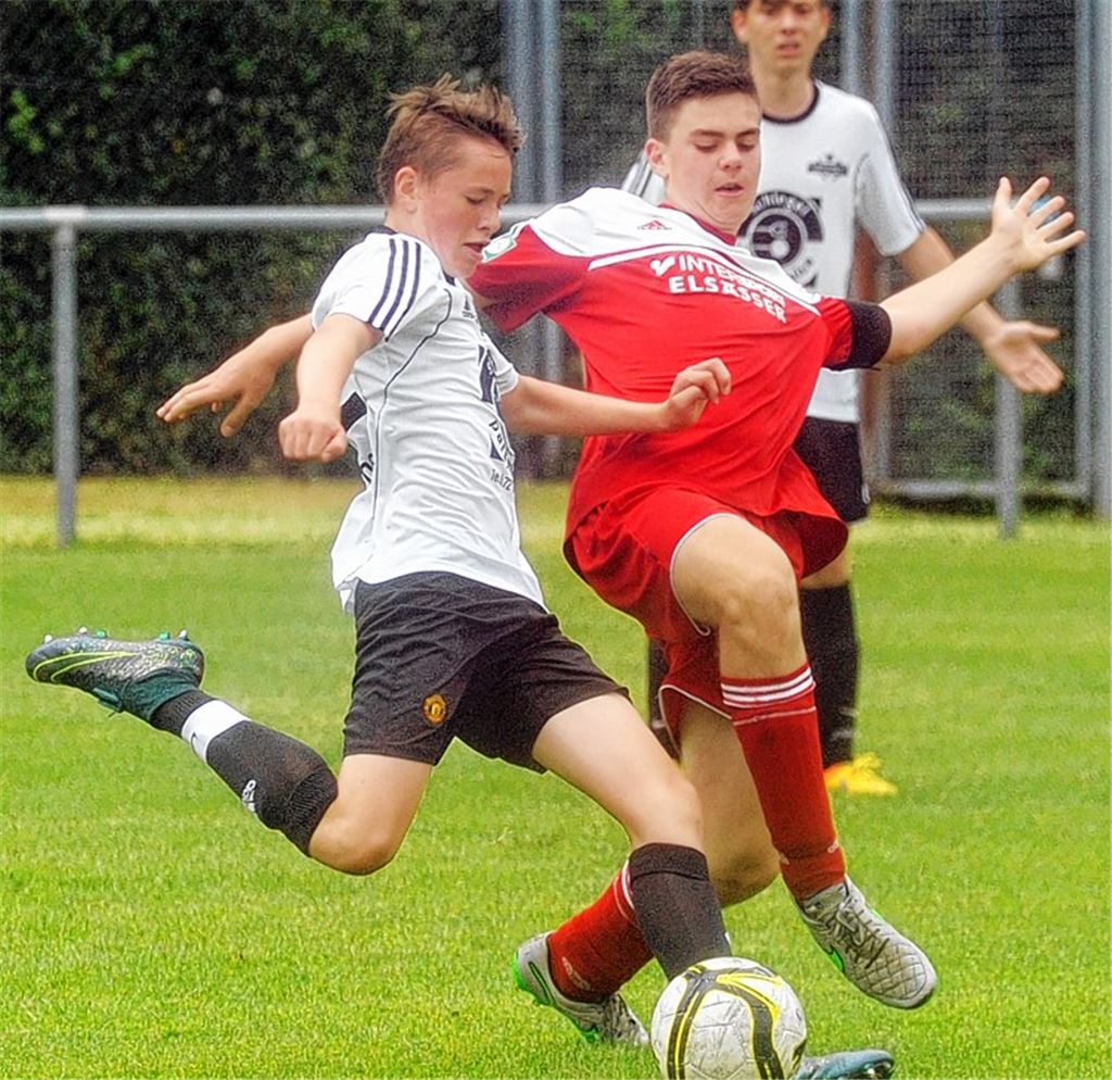 Herausforderung für die B-Junioren