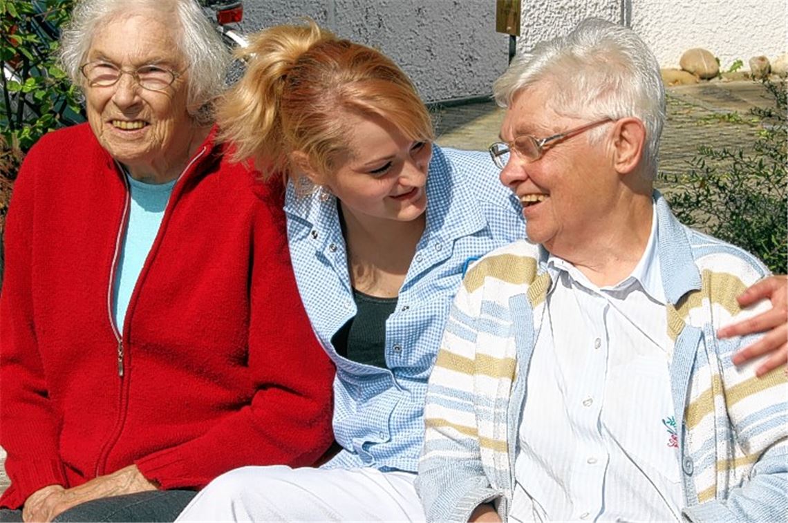 Eine von 15 Auszubildenden im St. Franziskus: Die 21-jährige Nicole Wagner. 