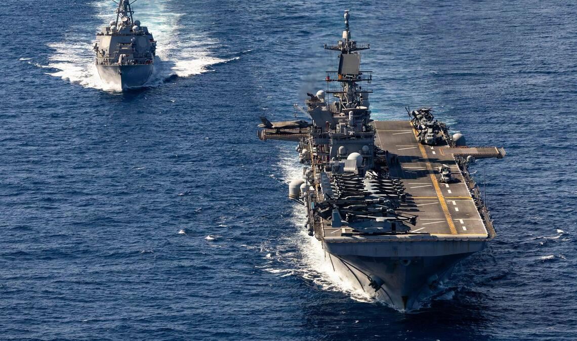 Einem Medienbericht zufolge sind weitere Kriegsschiffe und Tausende Soldaten auf dem Weg in die Region. (Archivbild)