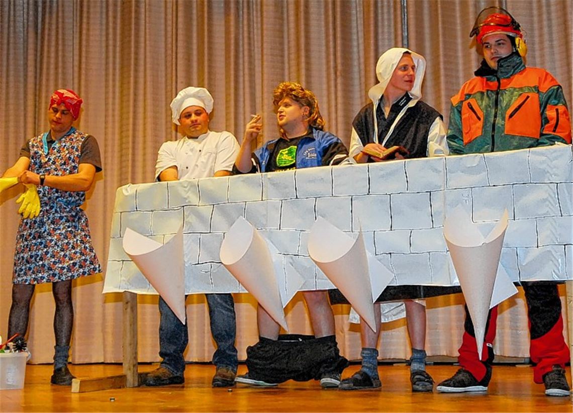 Einen Beitrag mit Einblicken vom „stillen Örtchen“ setzt die Landjugend in Szene.Foto: mars