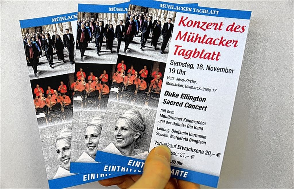 Konzert des Mühlacker Tagblatt: Vorverkauf startet
