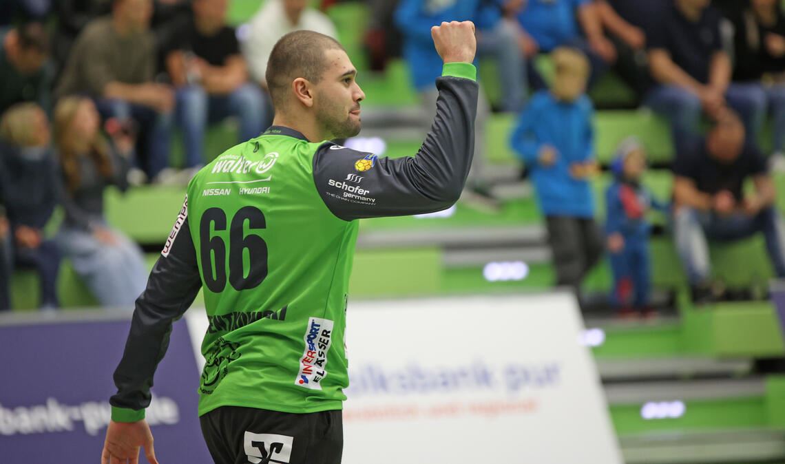 Einer der Garanten für die starke Vorrunde der SG: Adam Studentkowski. Foto: Jürgen Müller