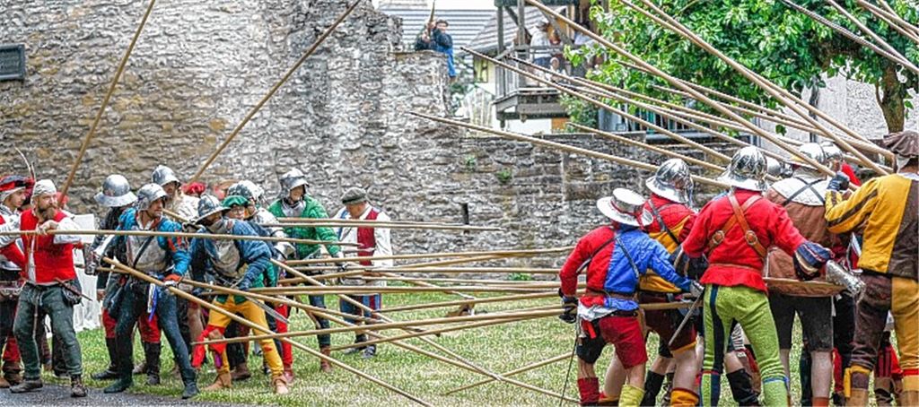 Brettener schlagen historische Schlacht