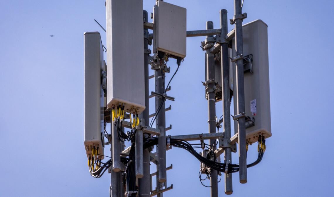 Einer von Zehntausenden Mobilfunk-Antennenstandorten in Deutschland. (Archivbild)