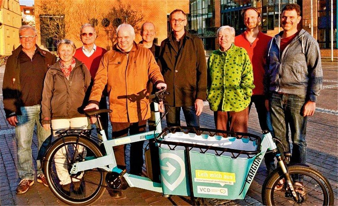 Lastenrad wird ab Sommer verliehen Lastenrad wird ab Sommer verliehen