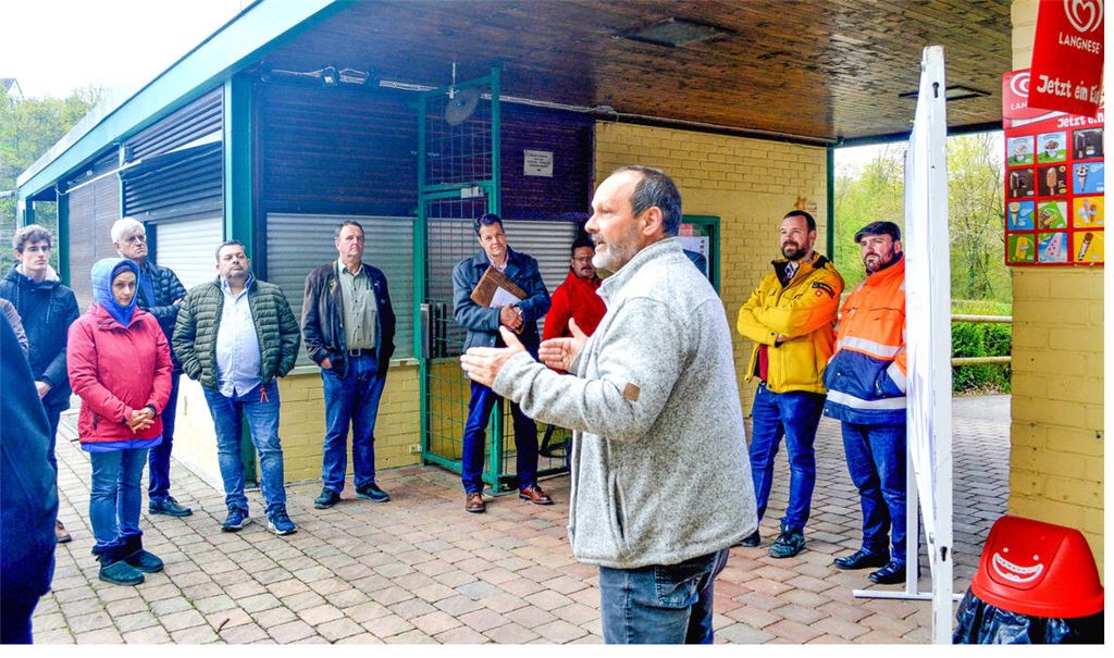 Einkehren mit Blick auf den Tiefen See: Diese Idee für das „Bootshaus“ ist Teil der Umbaupläne, die beim Ortstermin des Gemeinderats in Maulbronn erläutert werden. Foto: Stahlfeld