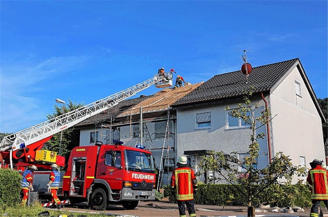 Nachbarn entdecken Qualm