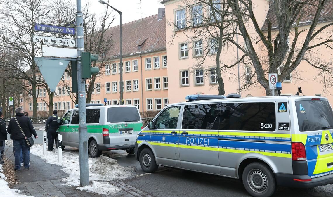 Einsatz an bayrischer Schule.