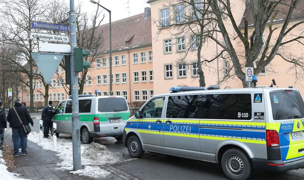 Einsatz an bayrischer Schule.