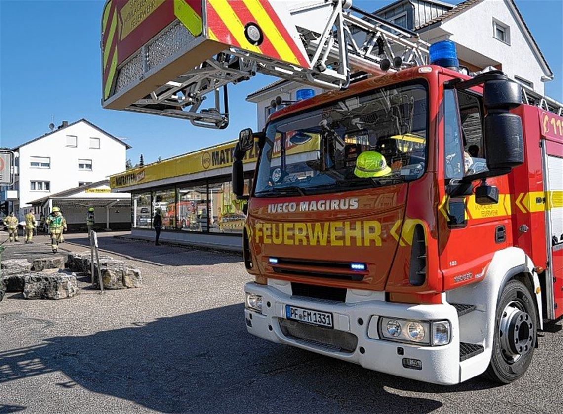 Gasalarm ruft die Feuerwehr auf den Plan