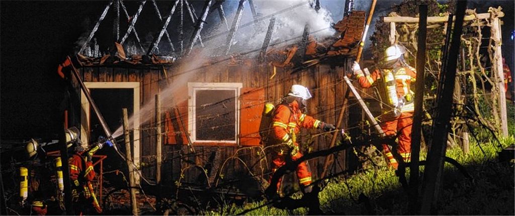 Zeuge ertappt Brandstifter