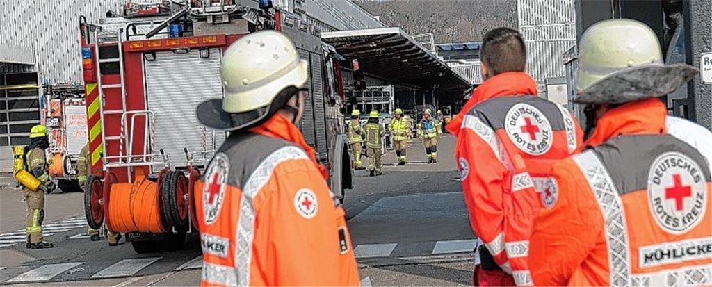Feueralarm bei Mahle Behr