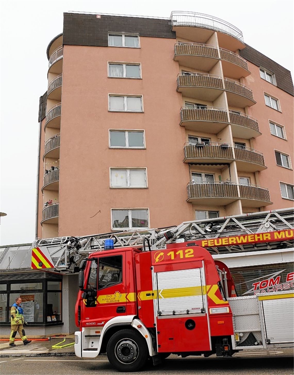 Plastikdose auf Herd vergessen