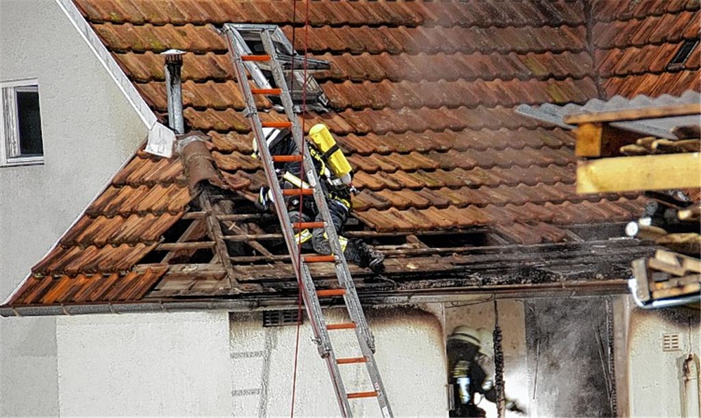 Hoher Schaden bei Wohnungsbrand