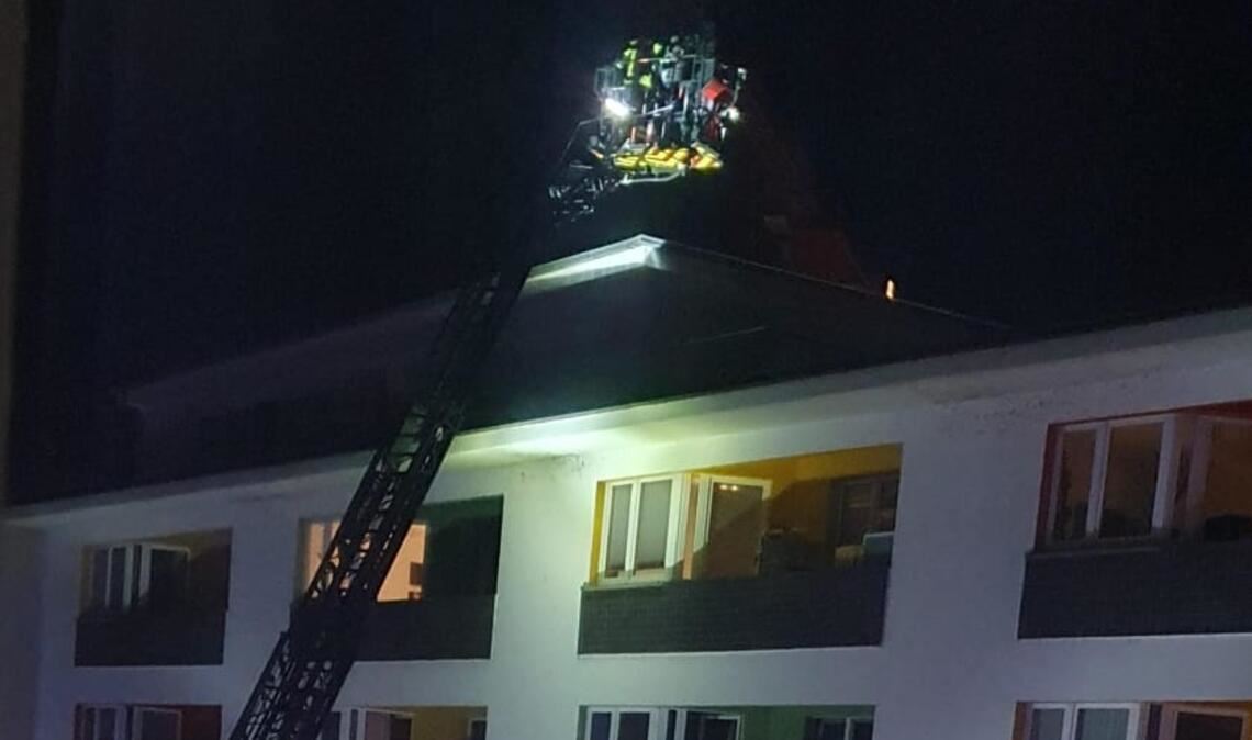 Einsatz der Feuerwehr in der Zehnthofstraße in Pforzheim. Foto: Myroshnichenko