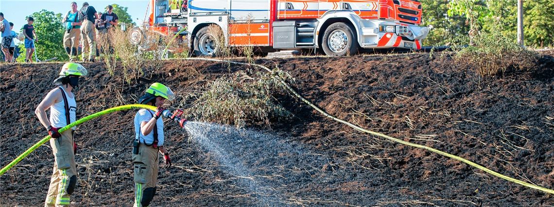 Einsatz in den Enzgärten