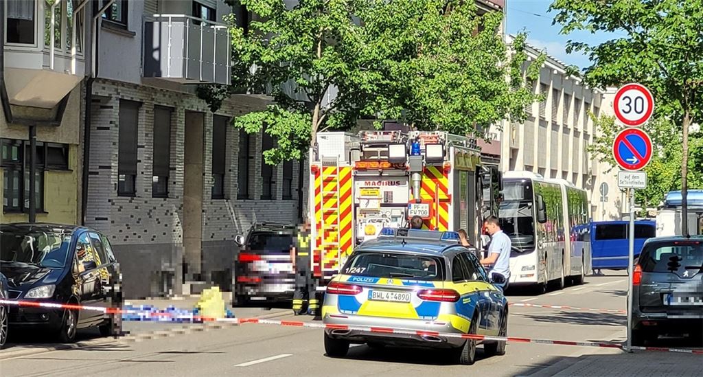 Einsatz in der Weststadt. Foto: Einsatz-Report 24