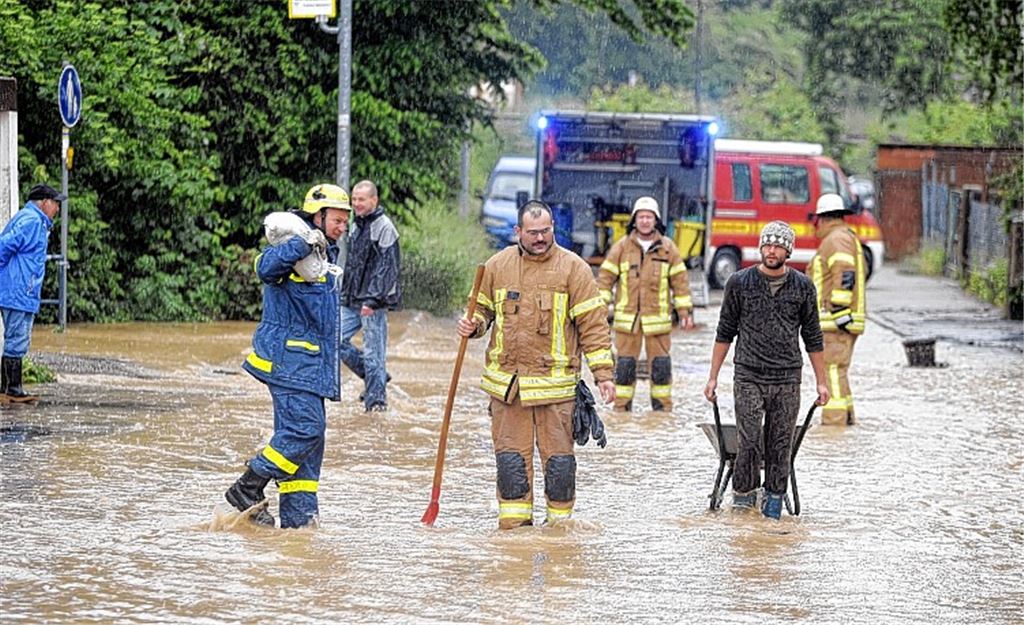 Vorkehrungen gegen Fluten