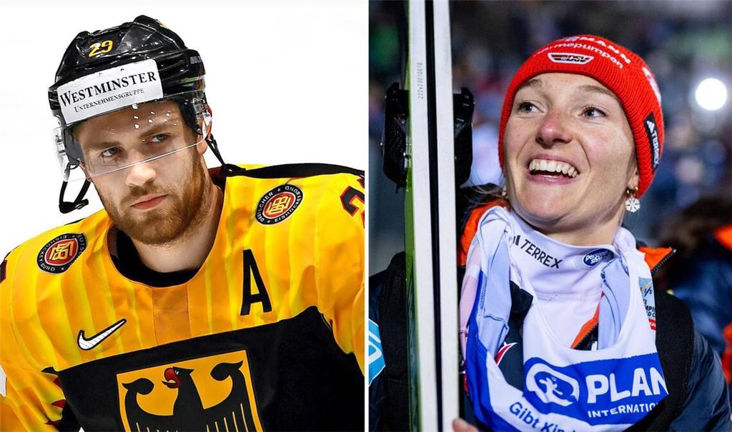 Eishockey-Superstar Leon Draisaitl und die siebenmalige Skisprung-Weltmeisterin Katharina Schmid sind die deutschen Fahnenträger bei der Eröffnungsfeier der Olympischen Winterspiele.