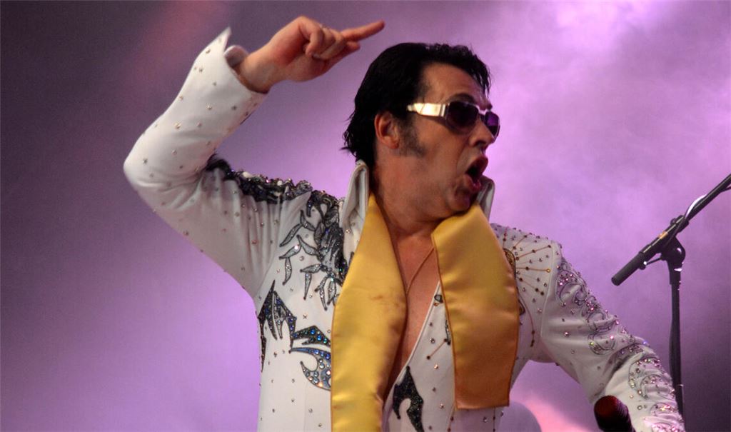 Elvis lebt – in Person von Andy King, der eine grandiose Rock-n-Roll-Show bietet. Fotos: Stahlfeld