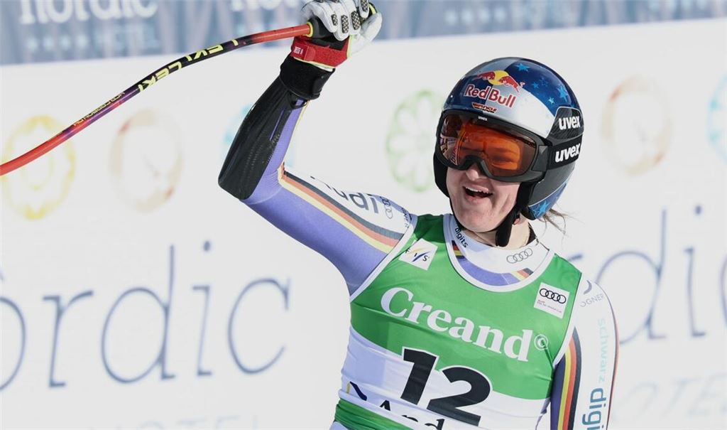 Emma Aicher zeigte in Soldeu eine famose Vorstellung.