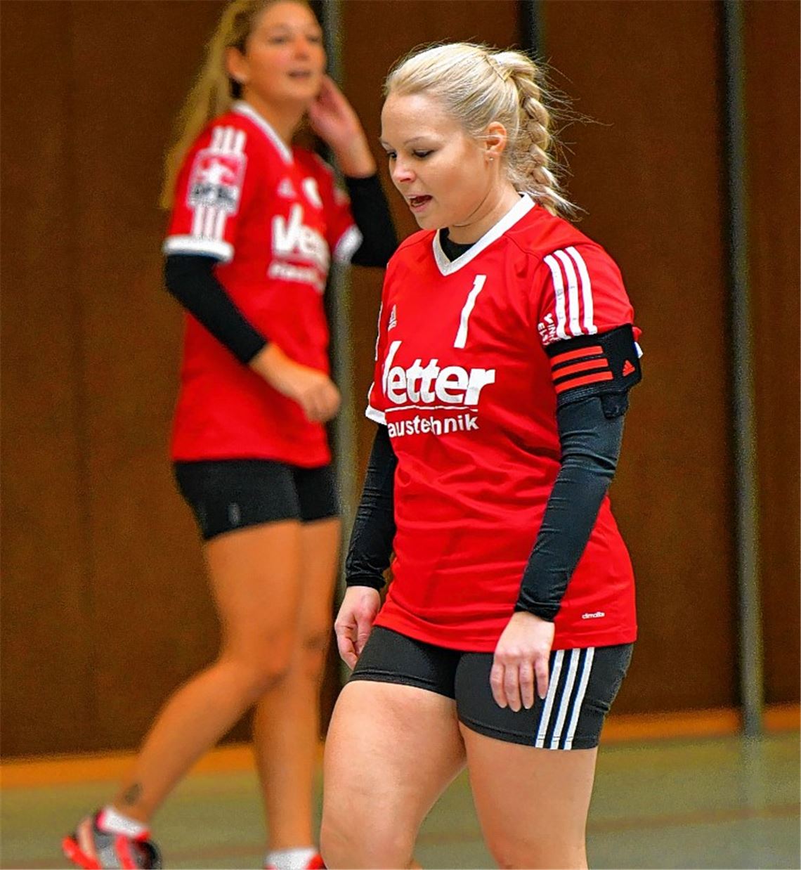 Endlich der erste Doppelsieg: Die Ötisheimer Spielertrainerin Irina Kuhn. Schüller