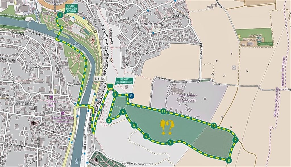 Spazierweg trainiert Körper und Geist