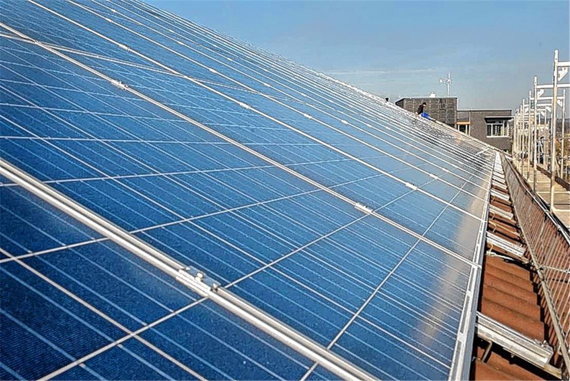 Energie-Mix sorgt für Rendite: Die Energie-Genossenschaft betreibt nicht nur in Photovoltaikanlagen in Mühlacker, sie ist auch an Windkraftanlagen in Norddeutschland beteiligt. Fotos: privat