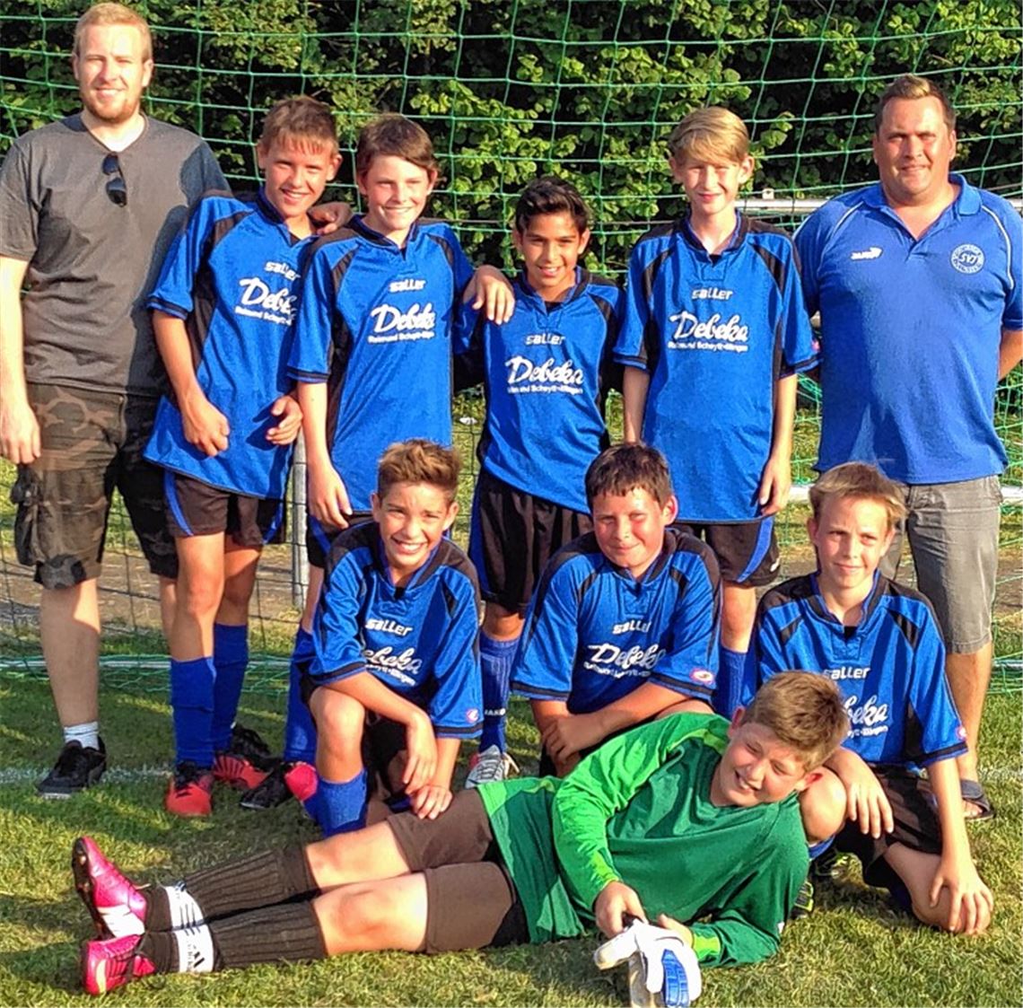 Enge Spiele, knappe Siege – am Ende feiert die Mannschaft des SV Illingen. Foto: privat