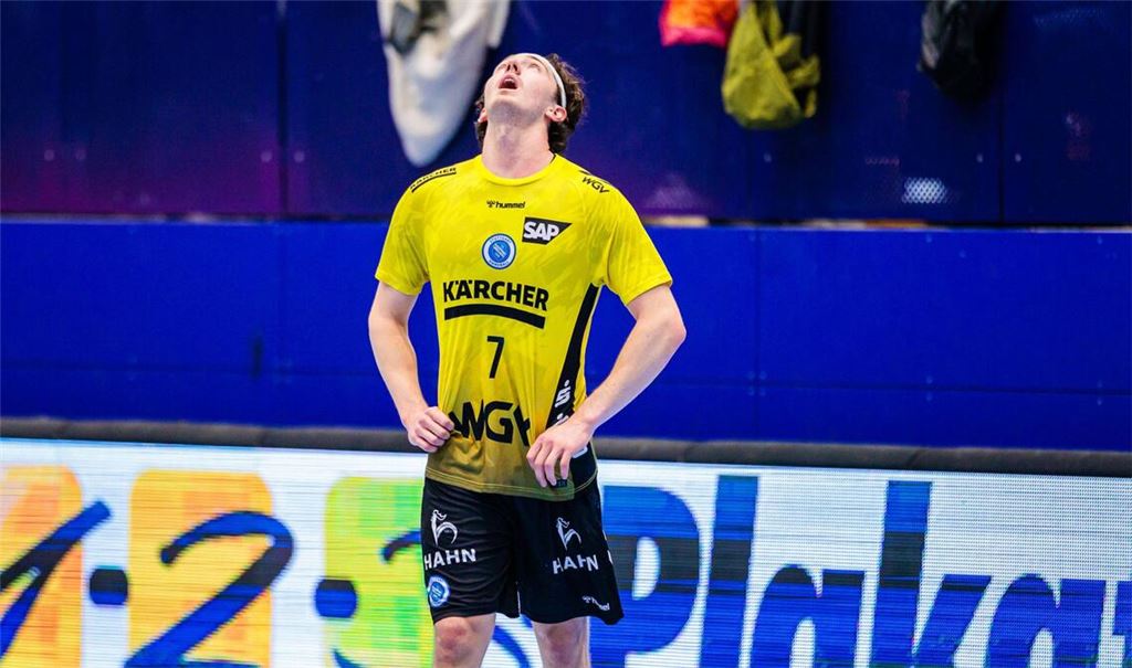 Enttäuschung bei TVB-Rechtsaußen Kasper Lien nach der Niederlage in Lemgo.