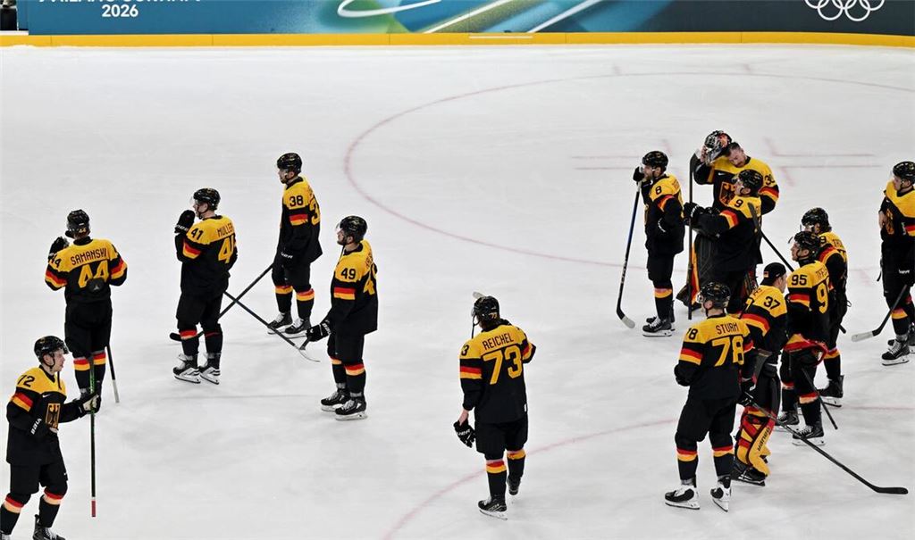 Enttäuschung für das deutsche Eishockey-Team gegen Lettland
