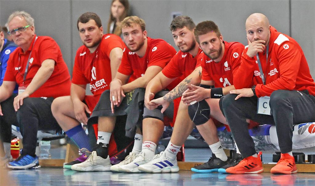Enttäuschung herrscht bei den Knittlinger Handballern nach der klaren Niederlage.