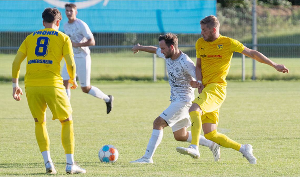 Enzberg gegen Lomersheim