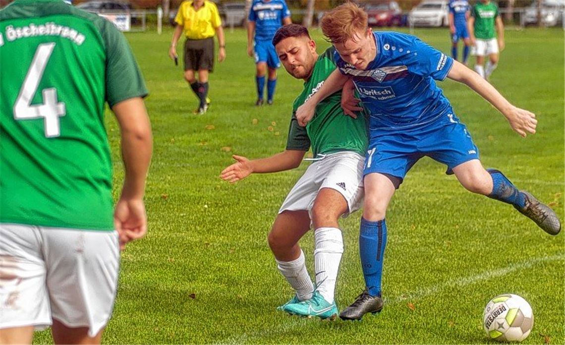 Viktoria durchbricht Öschelbronner Mauer