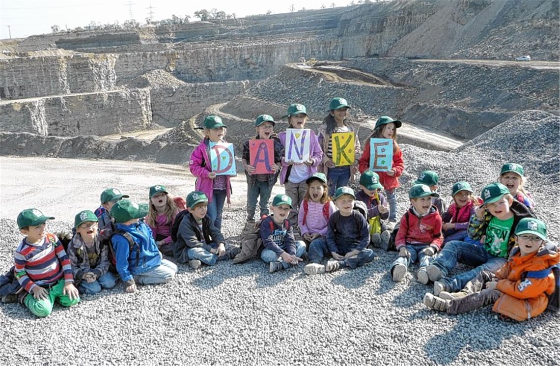 Enzberger Kinder bedanken sich. Foto: privat