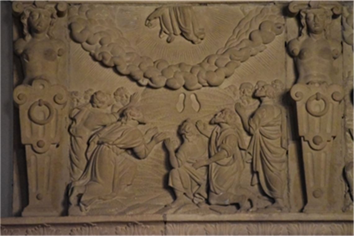 Epitaph in der Albanikirche Mühlhausen/Enz.Evi Mayer,