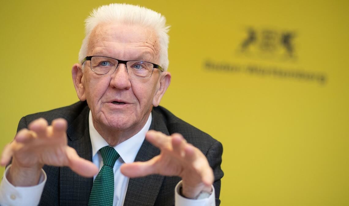 Er vermisst Regionalsprachen im Öffentlich-Rechtlichen Rundfunk: Ministerpräsident Winfried Kretschmann.