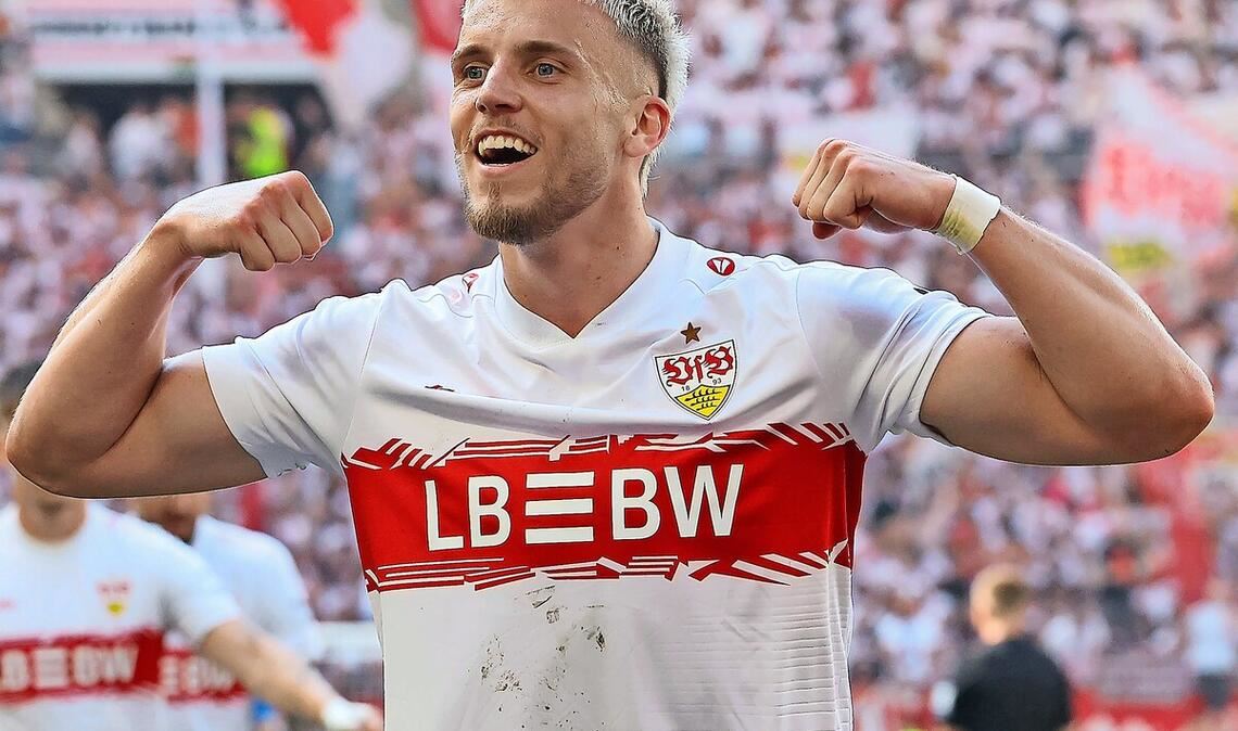 Er war der Mann des Spiels beim VfB: ­Ermedin Demirovic.